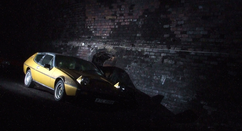 Illustration for article titled A Collapsed Old Railway Tunnel Hides These Rare Cars